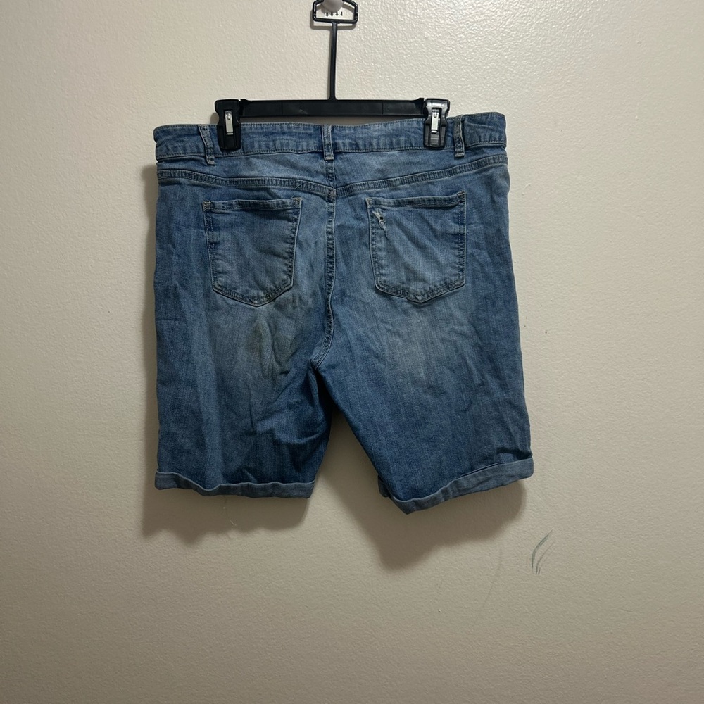 Women's Denim Blue Jean Shorts